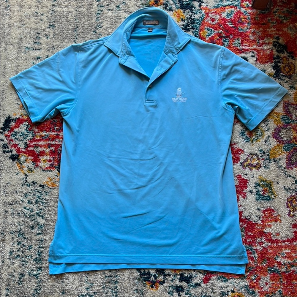 Peter Millar Sky Blue Polo Shirt